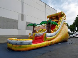 18ft Tropical Tiki Waterslide